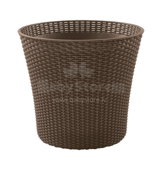 Puķu pods Conic Planter 56,5L brūns