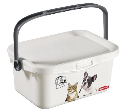 Kaste ar vāku un rokturi Multiboxx 3L 26x18x11cm Cat&amp;amp;Dog