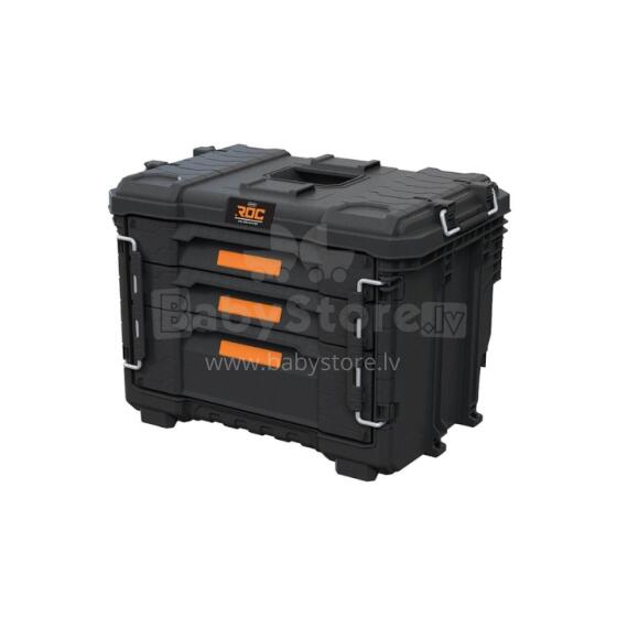 Ящик для инструментов с 3 ящиками ROC Pro Gear 3 Drawers Unit XL 56,5x37,5x41,3 см