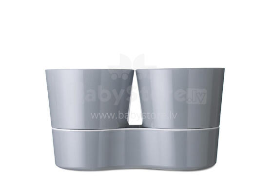 Little Dutch Herb Pot Twin Art.108616043400 Grey glāzīte