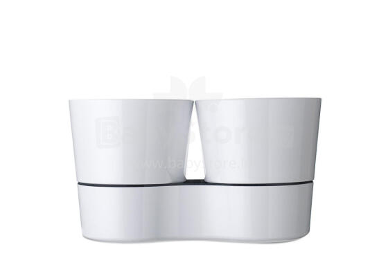 Little Dutch Herb Pot Twin Art.108616030600 White glāzīte