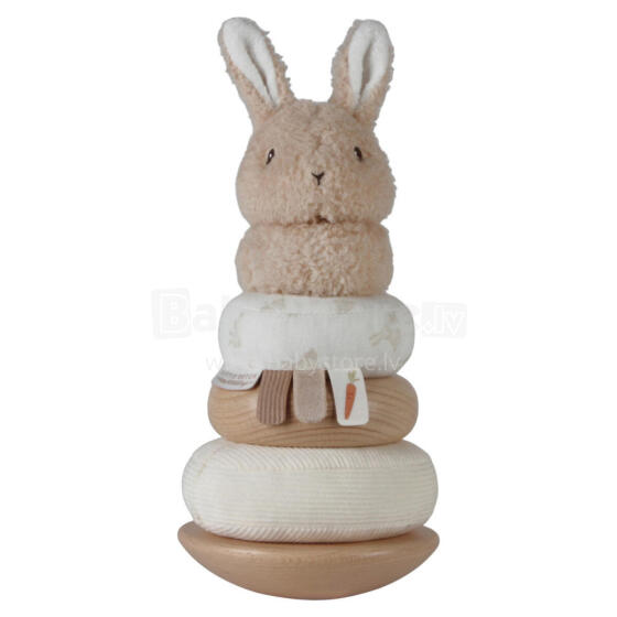 Little Dutch  Ring Stacker Art.8858 Baby Bunny Мягкая пирамидка