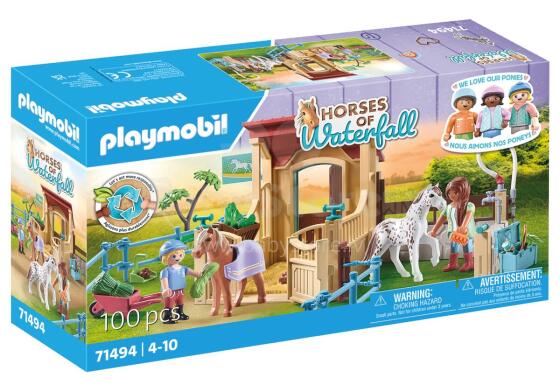 PLAYMOBIL HORSES OF WATERFALL Riding stable 71494