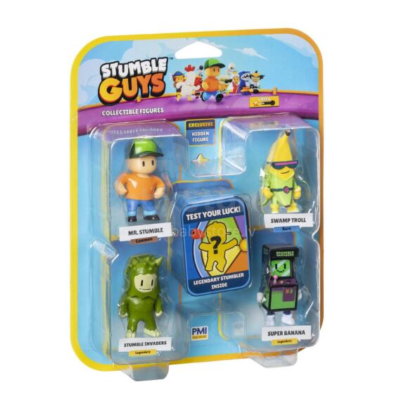 STUMBLE GUYS Figurines 5-pack, 6 cm