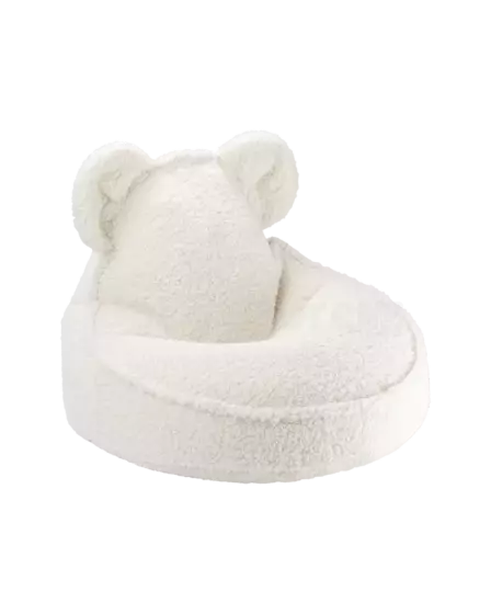 WigiWama Teddy Bear Art.W597904 Cream White Bear Beanbag