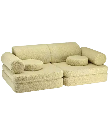 Wigiwama Teddy Art.W598390 Matcha Settee