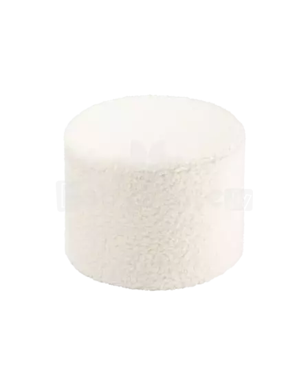 WigiWama Art.W597720 Cream White Pouffe