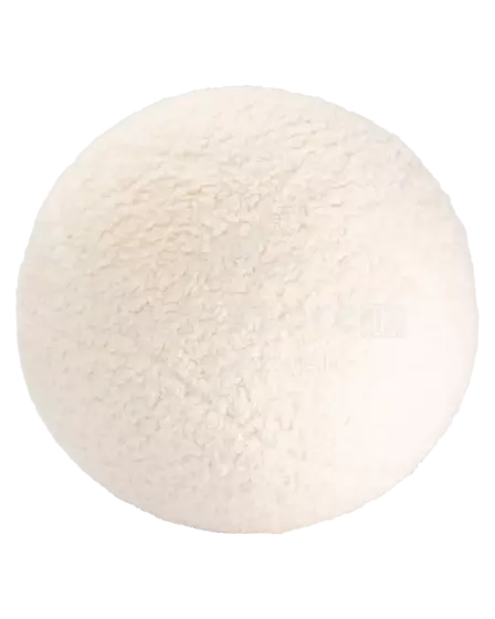 WigiWama Ball Art.W597782 Cream White Dekoratīvais spilvens