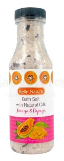 Belle nature bath salt mango/papaya 380g