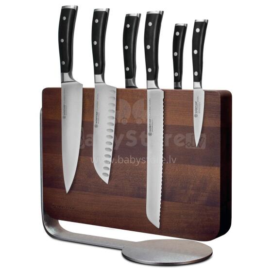 WUSTHOF Classic Ikon 6-piece knife set magnetic block