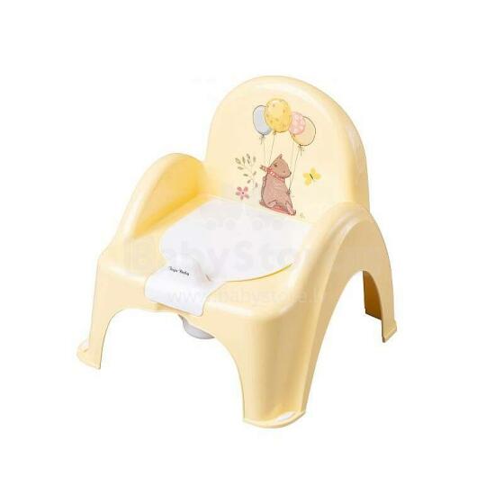 Tega Baby Art. FF-007 Forest Fairytale Light Yellow Детский горшок-стульчик с крышкой