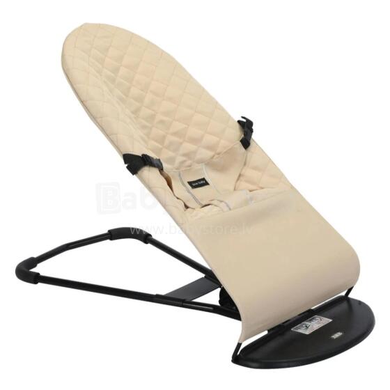 Bouncer Balance Soft Art.173904  Beige  Эргономичное кресло - шезлонг для малышей(аналог Babybjorn Balance Soft )