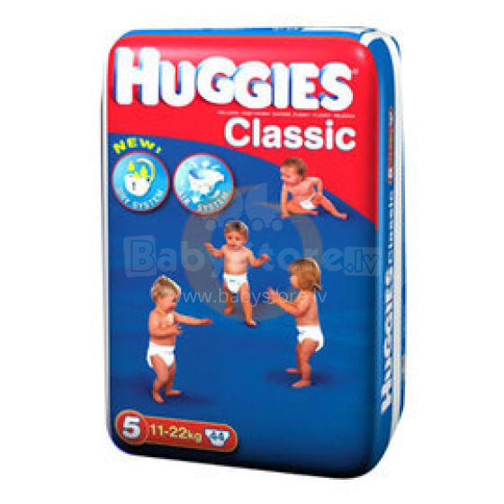 Huggies Classic JUMBO PACK 5.izmērs