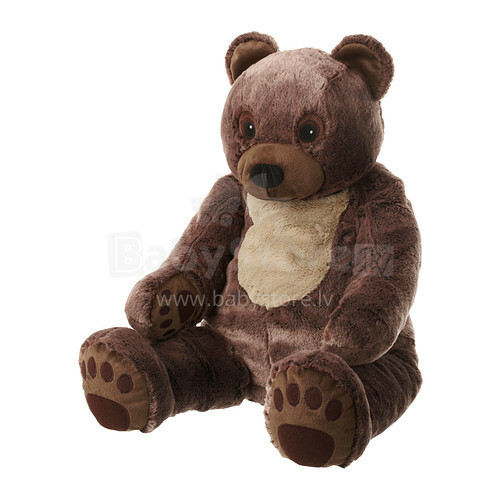 ikea brown bear