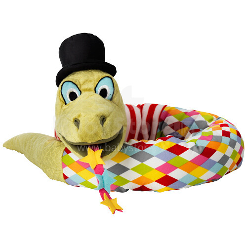 Мягкие игрушки: Змейка в шляпке