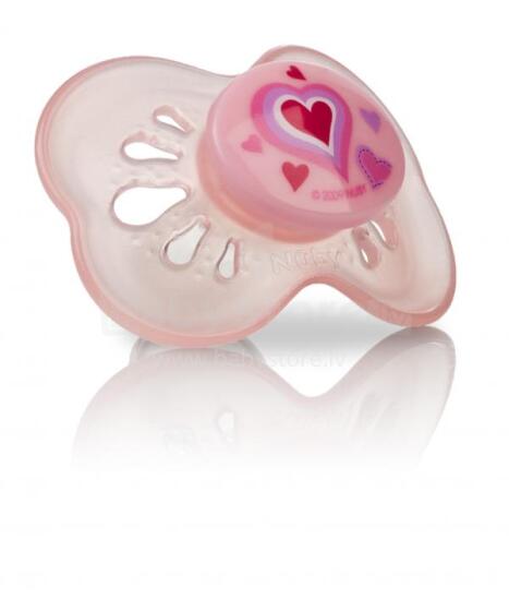 Nuby Art. 5714MFS Anatomiskas formas silikona knupītis (6-12 m)