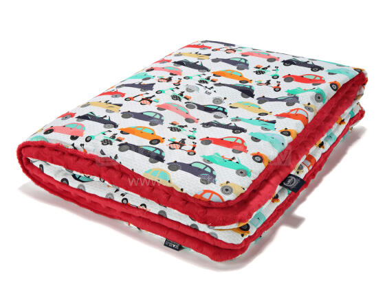 La Millou Art. 83525 Preschooler's Blanket La Mobile Red