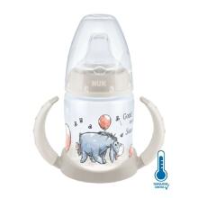 Nuk First Choice Disney Art.SK78 Mācību pudele ar rokturiem un silikona snīpīti no 6 mēn. 150 ml