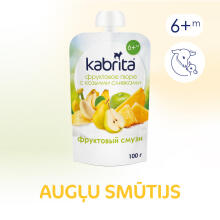 Kabrita Art.1002870  Puuviljapüree kitse koorega , 100 g