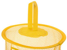 Ikonka Art.KX9715_3 Hanging toy shelf organiser yellow