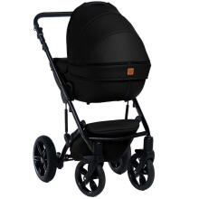 Dada Prams Max 500 Art.153414 Pure Black  Bērnu rati (ratiņi)- mūsdienīgi /daudzfunkcionāli  2 vienā