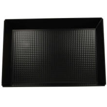 Ikonka Art.KX4465 Textured baking tray for baked goods 36cm x 24.5cm x 60cm black