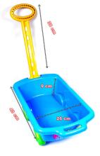 Ikonka Art.KX3796 Wheelbarrow trolley with handle for children