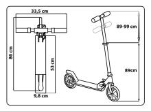 2-WHEEL SCOOTER 200MM MINNIE