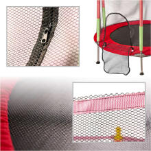 Ikonka Art.KX3936 Children's garden trampoline 140cm red