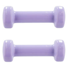 A set of vinyl dumbbells Spokey SHAPE 2x 0,5 kg