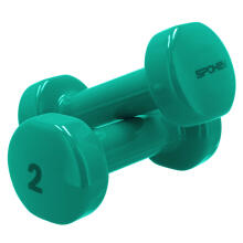 A set of vinyl dumbbells Spokey SHAPE 2x 2 kg