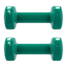 A set of vinyl dumbbells Spokey SHAPE 2x 2 kg