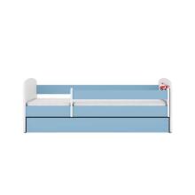 Bed babydreams blue fire brigade with drawer with non-flammable mattress 160/80