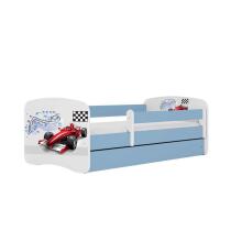 Bed babydreams blue formula with drawer with non-flammable mattress 180/80