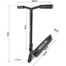 Самокат SOKE GO! (1540) Black 100mm