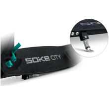 Skrejritenis SOKE CITY (1590) Black/Turquoise 200mm