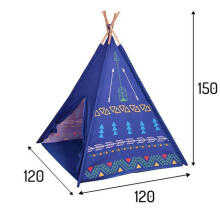 Teepee telts bērniem violets Ecotoys