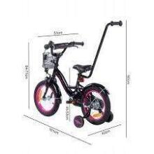 Tomabike 14 BMX  Art.163955 Black/Pink Bērnu divritenis (velosipēds)