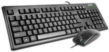 A4Tech 43774 Mouse & Keyboard KM-72620D Black