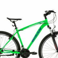 Мужской горный велосипед Bisan 29 LEON VB (PR10010476) Зеленый/синий (Размер колеса: 29 размер рамы: L)