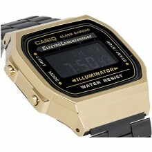 CASIO Vintage Collection Digital Watch Unisex A168WEGB-1BEF Gold