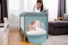 TRAVEL COT BASIC PLUS BEIGE