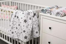 Muslin swaddle blanket – stars