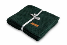 Knitted Blanket – dark green