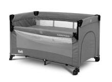 TRAVEL COT WITH BEDSIDE FUNCTION ESTI GRAPHITE