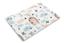 38×60 Wedge Pillowcases - Hedgehog and the hare