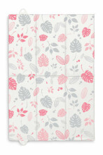 Tourist mat/changing mat – FLORAL PINK