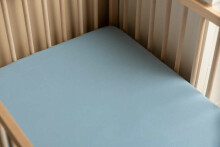 BED SHEET JERSEY DELUXE BLUE 120x60