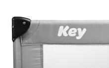 TRAVEL COT KEY GREY