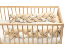 Braided Crib Bumpers 210 cm – BEIGE PLANTS